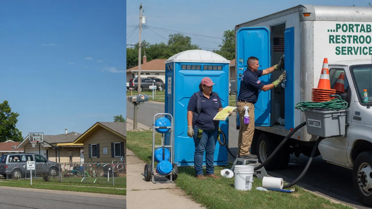 Portable Toilet Rental in Edwards, IL near me
